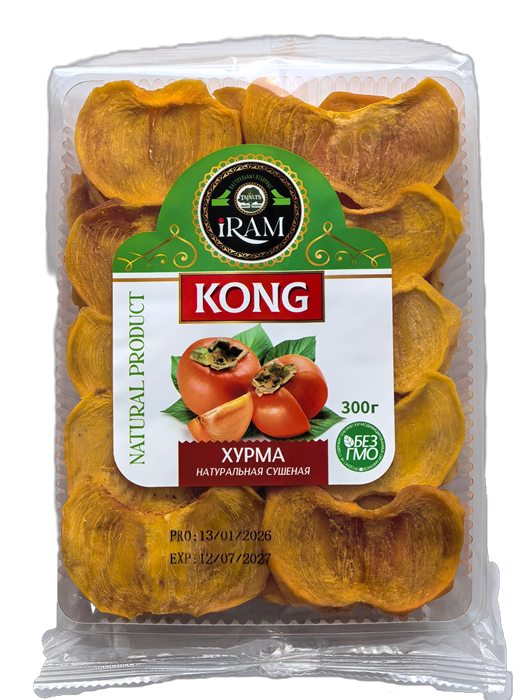 Хурма KONG сушенная 300гр 00714