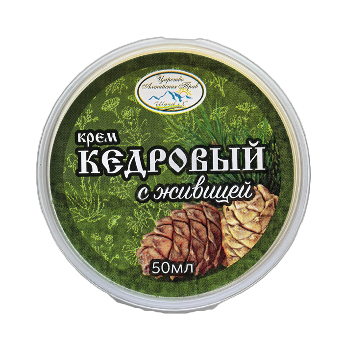 Крем Кедровый с живицей 50мл 00937