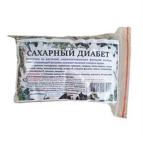Сахарном диабете (сбор лечебных трав) 00427