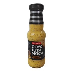 Соус для мяса Медово-Горчичный, 270 г 00370