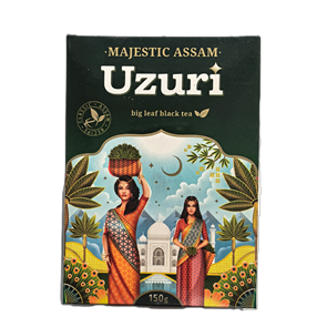 Ч/черн. 150гр. " Uzuri Majestic Assam"  (круп. лист) 00819