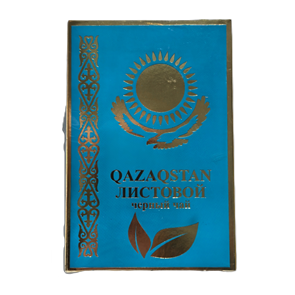 Ч/черн. 150гр. "Qazaqstan"  (круп. лист) 00817