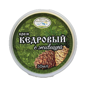 Крем Кедровый с живицей 50мл 00937