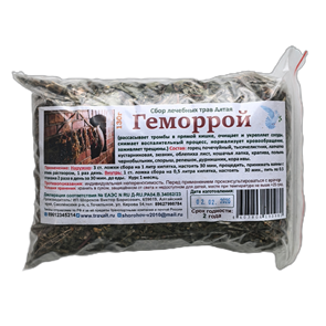 Геморрой (сбор лечебных трав) 00389