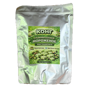 Мороженое сублимированное ФИСТАШКОВОЕ 200 гр 00989